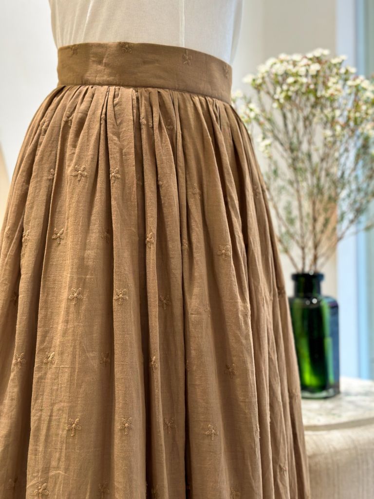  Chân váy Silkroad Flourless CedarBrown 