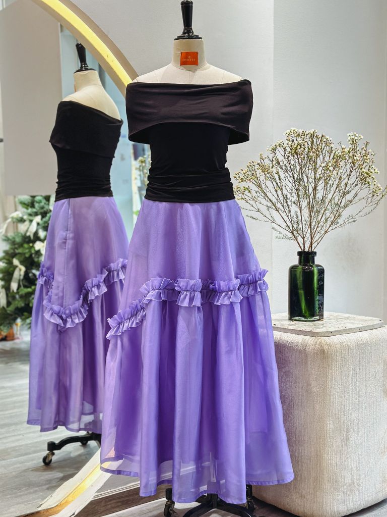  Chân váy Silkroad Gypsy Tím 