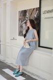  Đầm Dressmate Tubi Pigeonblue 