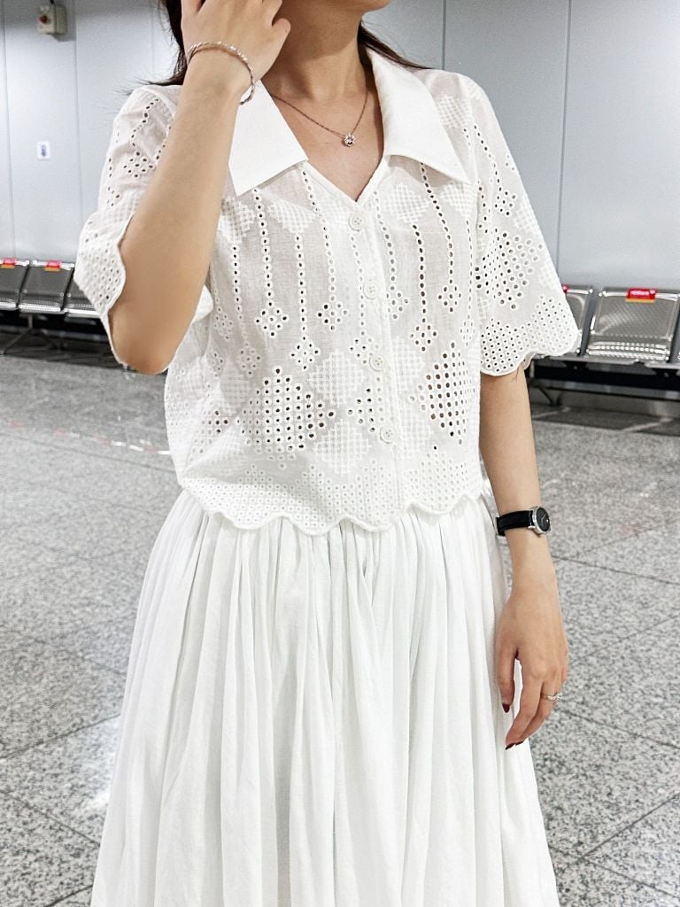  Áo Silkroad Flourless Snowhite 