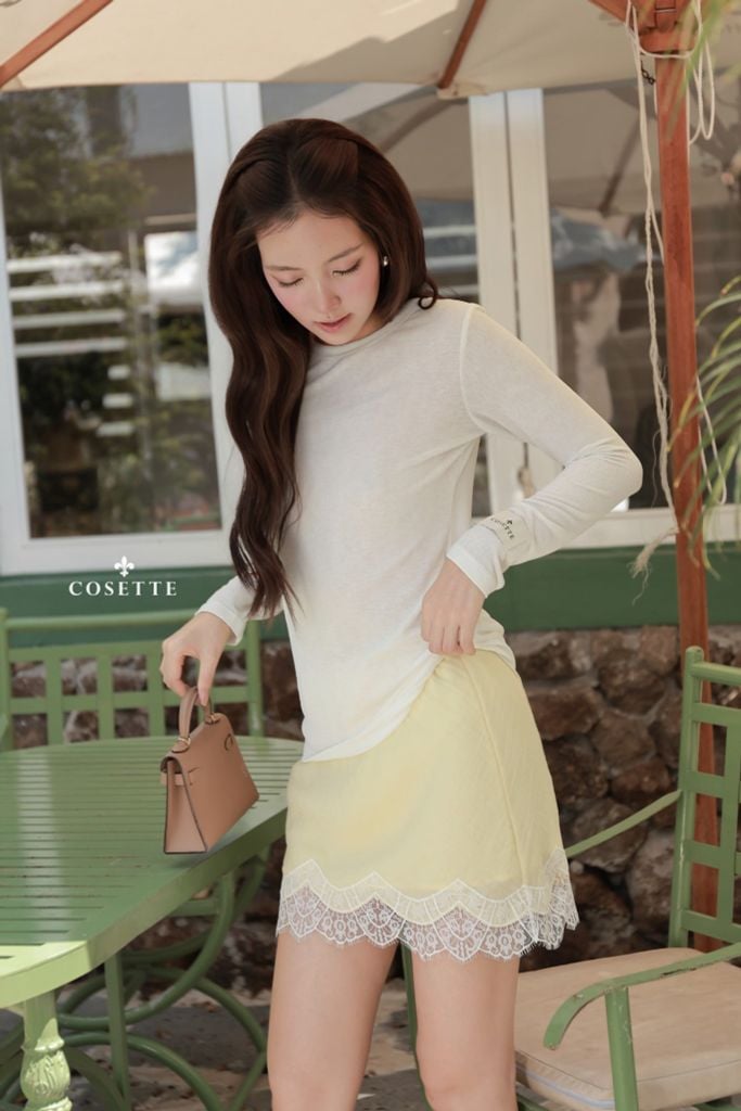  Váy mini Glance Cloudline Vanilla 
