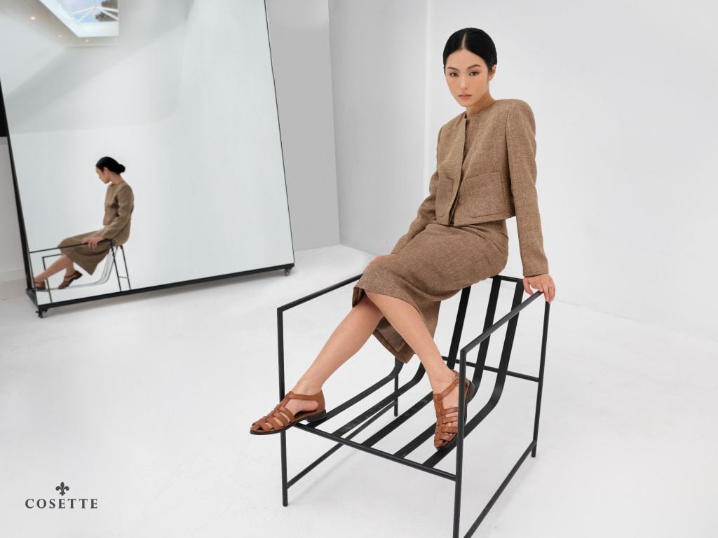  Chân váy Ruley nâu 