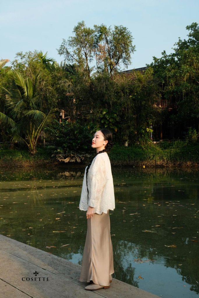  Áo Silkroad Blossom DoveWhite 