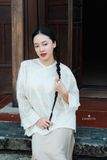  Áo Silkroad Blossom DoveWhite 