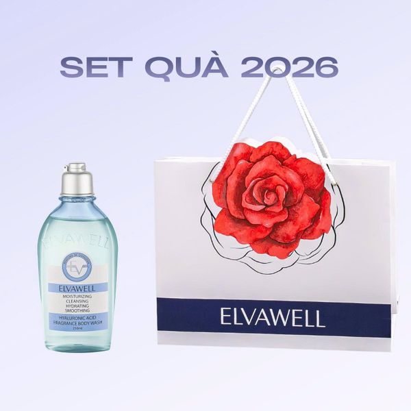  Túi quà Sữa tắm nấm Truffle hương nước hoa Baby Blue 250ml Elvawell 