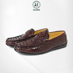 GLG600 – Giày lười da gù cá sấu cao cấp | Từng bước chân mang dấu ấn riêng biệt