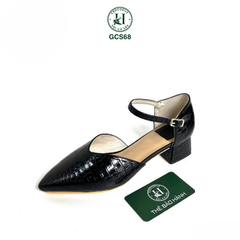 Giày nữ cao gót da cá sấu cao cấp GCS68