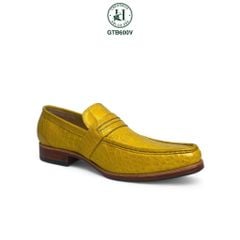 GTB600V – Giày Tây không dây da bụng cá sấu màu vàng | Cá tính độc bản – Sắc độ của người tiên phong
