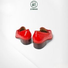 GTB600D – Giày Tây không dây da bụng cá sấu | Lịch lãm – Tối giản – Tôn dáng chuẩn quý ông