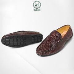 GLG600 – Giày lười da gù cá sấu cao cấp | Từng bước chân mang dấu ấn riêng biệt