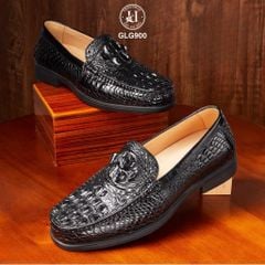 GLG900 – Giày loafer đế cao da lưng cá sấu | Độc bản mạnh mẽ – Đẳng cấp thủ công