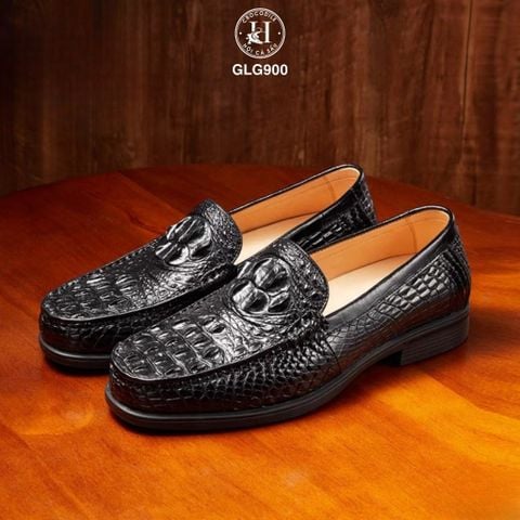 GLG900 – Giày loafer đế cao da lưng cá sấu | Độc bản mạnh mẽ – Đẳng cấp thủ công