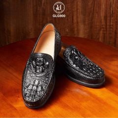 GLG900 – Giày loafer đế cao da lưng cá sấu | Độc bản mạnh mẽ – Đẳng cấp thủ công