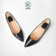 Giày nữ cao gót da cá sấu cao cấp GCS07