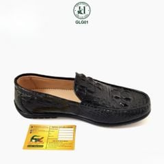 GLG01 – Đôi giày lười da gù cá sấu đế cao | Mạnh mẽ, đẳng cấp và cá nhân hóa tuyệt đối