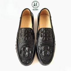 GLG01 – Đôi giày lười da gù cá sấu đế cao | Mạnh mẽ, đẳng cấp và cá nhân hóa tuyệt đối