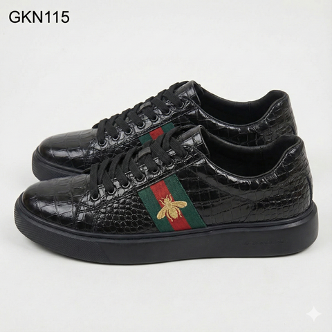 GIÀY THỂ THAO DA BỤNG CÁ SẤU THẬT GKN115
