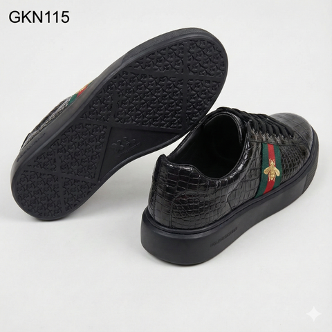 GIÀY THỂ THAO DA BỤNG CÁ SẤU THẬT GKN115