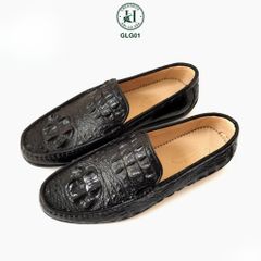 GLG01 – Đôi giày lười da gù cá sấu đế cao | Mạnh mẽ, đẳng cấp và cá nhân hóa tuyệt đối