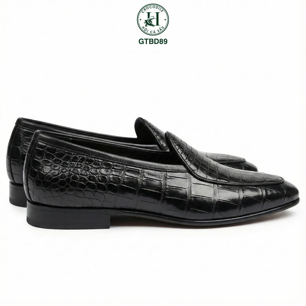 GIÀY LOAFER DA BỤNG CÁ SẤU GTBD89 – ĐẲNG CẤP TẠO NÊN KHÍ CHẤT PHÁI MẠNH