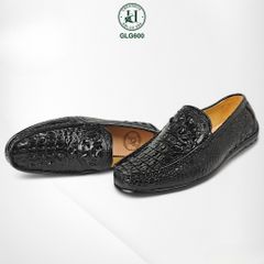 GLG600 – Giày lười da gù cá sấu cao cấp | Từng bước chân mang dấu ấn riêng biệt