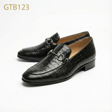 GTB123 – GIÀY LOAFER DA BỤNG CÁ SẤU THÁI LAN HẠNG A, CHUẨN KHÍ CHẤT QUÝ ÔNG
