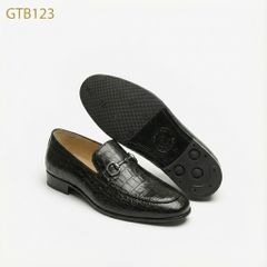 GTB123 – GIÀY LOAFER DA BỤNG CÁ SẤU THÁI LAN HẠNG A, CHUẨN KHÍ CHẤT QUÝ ÔNG