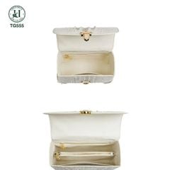 TG555 – TÚI XÁCH DA CÁ SẤU BẠCH TẠNG HIMALAYA – TINH TẾ TỚI TỪNG MILIMET