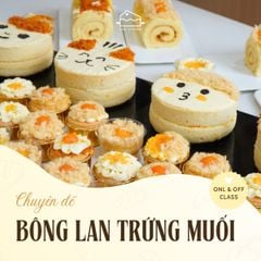 LỚP BÁNH BÔNG LAN TRỨNG MUỐI