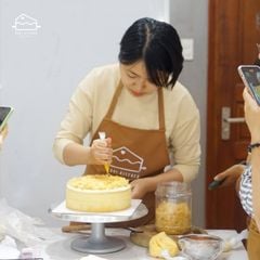 LỚP BÁNH BÔNG LAN TRỨNG MUỐI