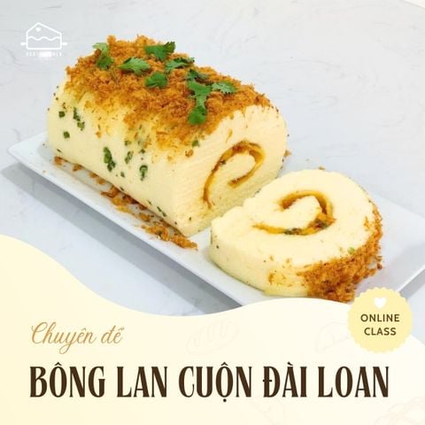 LỚP BÁNH BÔNG LAN CUỘN ĐÀI LOAN