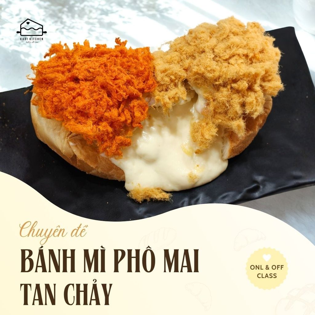 LỚP BÁNH PHÔ MAI TAN CHẢY