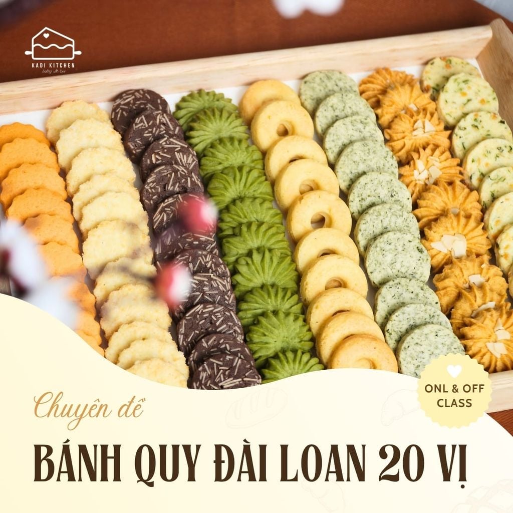 LỚP BÁNH QUY ĐÀI LOAN