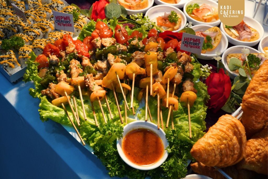 FINGERFOOD FOR HELPMIL'S NEW OFFICE LAUNCH BY KADI CATERING