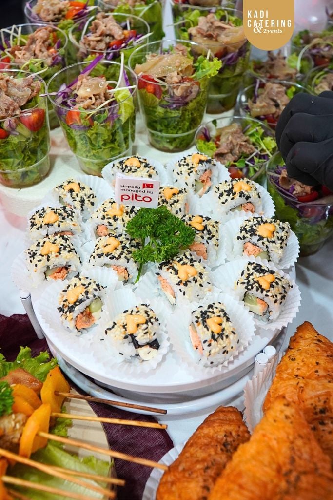 FINGERFOOD FOR HELPMIL'S NEW OFFICE LAUNCH BY KADI CATERING