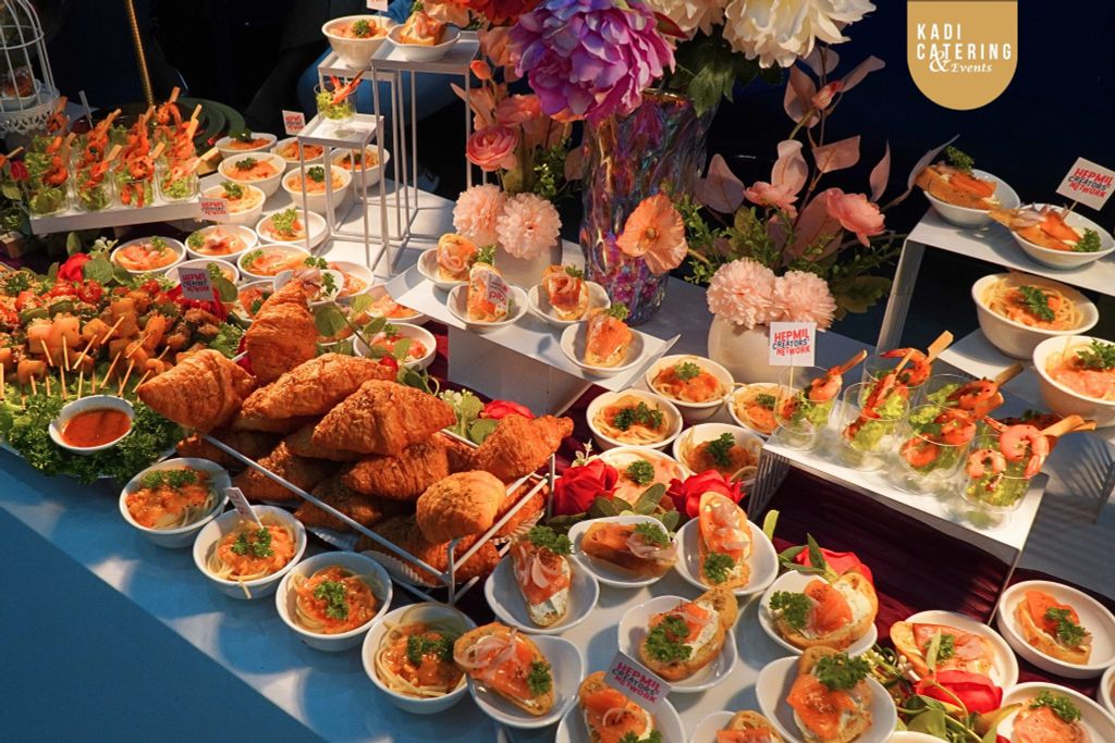 FINGERFOOD FOR HELPMIL'S NEW OFFICE LAUNCH BY KADI CATERING