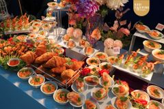 FINGERFOOD FOR HELPMIL'S NEW OFFICE LAUNCH BY KADI CATERING