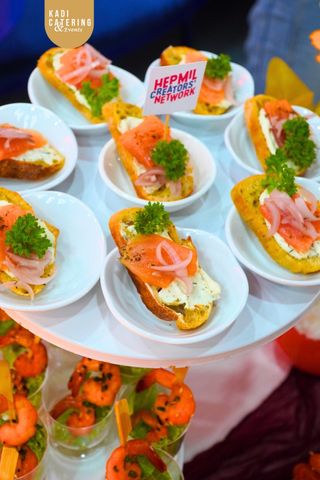 FINGERFOOD FOR HELPMIL'S NEW OFFICE LAUNCH BY KADI CATERING