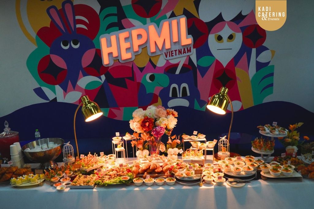 FINGERFOOD FOR HELPMIL'S NEW OFFICE LAUNCH BY KADI CATERING