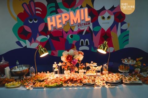 FINGERFOOD FOR HELPMIL'S NEW OFFICE LAUNCH BY KADI CATERING