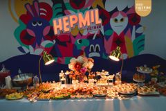 FINGERFOOD FOR HELPMIL'S NEW OFFICE LAUNCH BY KADI CATERING