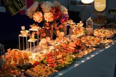 FINGERFOOD FOR HELPMIL'S NEW OFFICE LAUNCH BY KADI CATERING