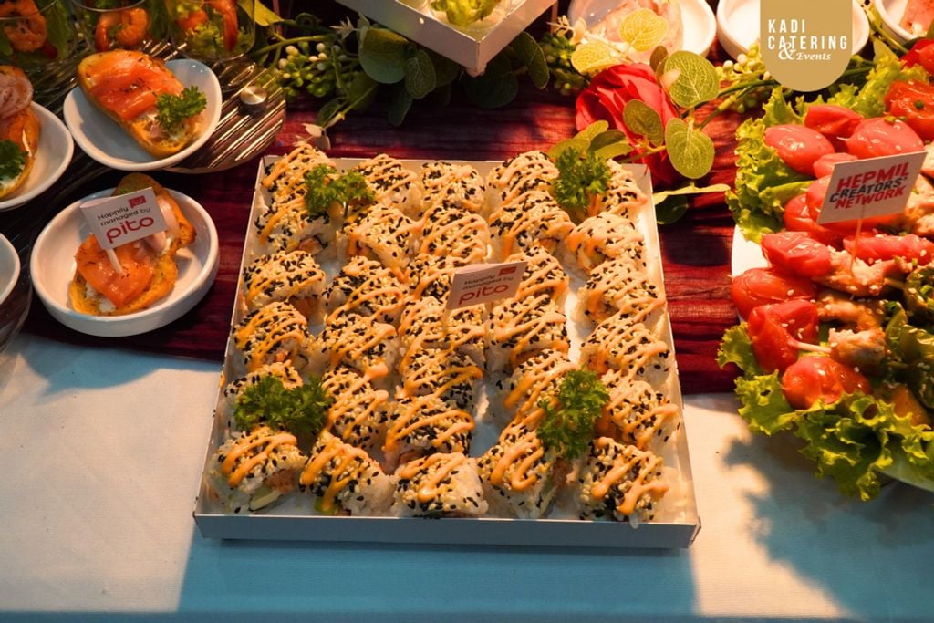 FINGERFOOD FOR HELPMIL'S NEW OFFICE LAUNCH BY KADI CATERING
