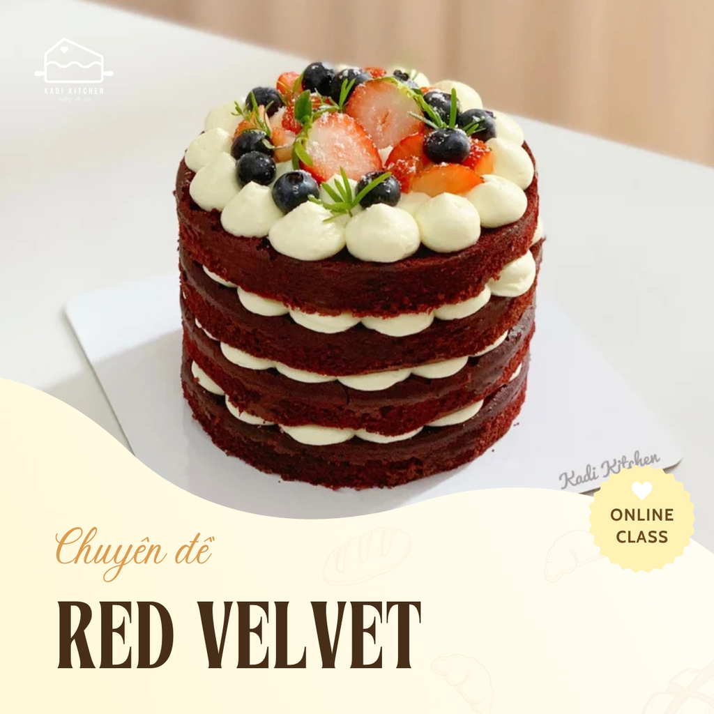 LỚP BÁNH RED VELVET