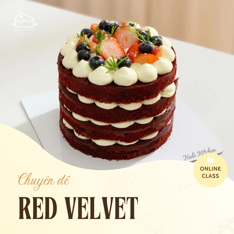 LỚP BÁNH RED VELVET