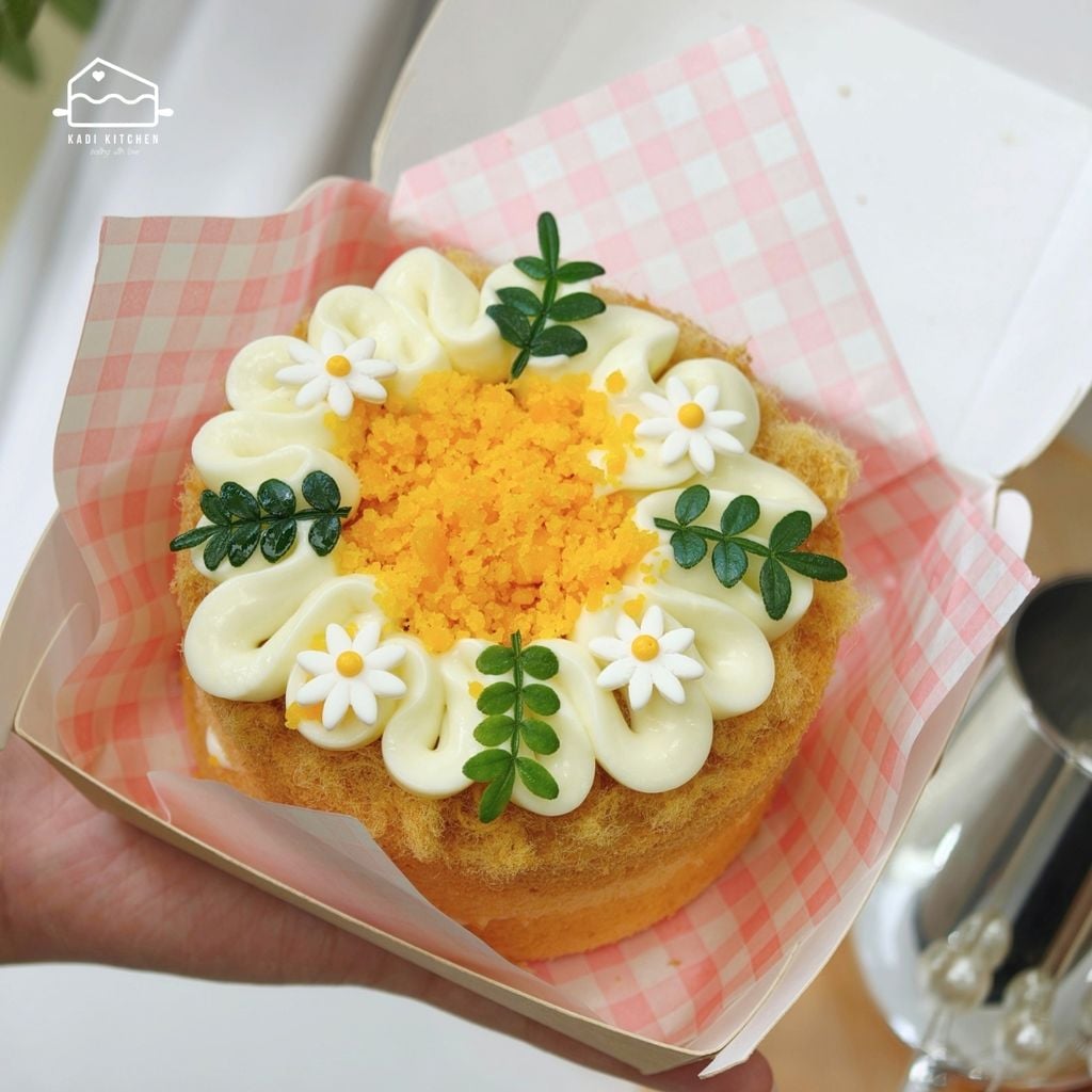 LỚP BÁNH BÔNG LAN TRỨNG MUỐI