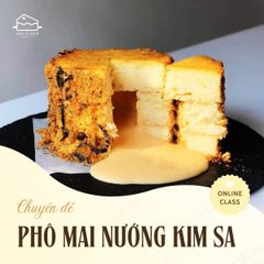LỚP BÁNH PHÔ MAI NƯỚNG KIM SA