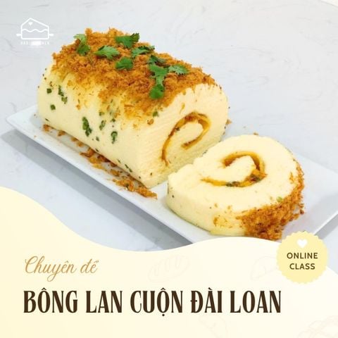 LỚP BÁNH BÔNG LAN CUỘN ĐÀI LOAN
