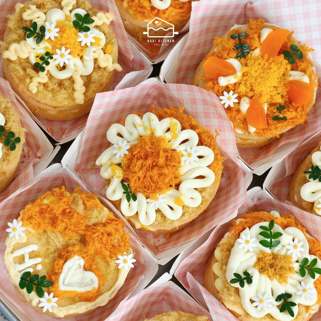 LỚP BÁNH BÔNG LAN TRỨNG MUỐI