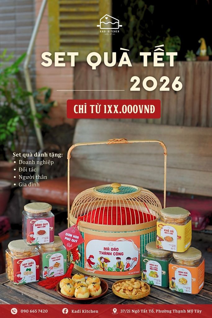 SET QUÀ TẾT 2026 SANG TRỌNG CHỈ TỪ 199K!!